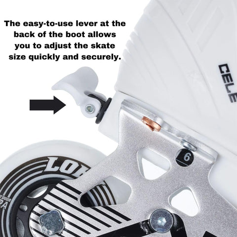 Alkali Cele Adjustable Skates Sr