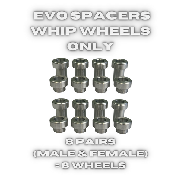 Labeda EVO Spacers for Whip & Tinder Wheels