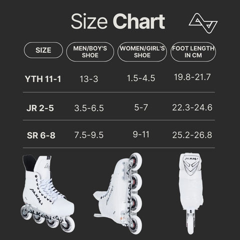 Alkali Cele Adjustable Skates Sr