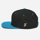 Skate Icon Teal Snapback Hat