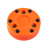 Green Biscuit Roller Hockey Puck
