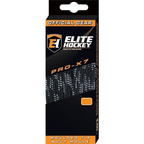 Elite PRO X7 Wide Unwaxed Hockey Skate Laces