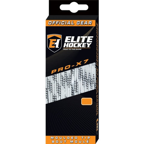 Elite PRO X7 Wide Unwaxed Hockey Skate Laces