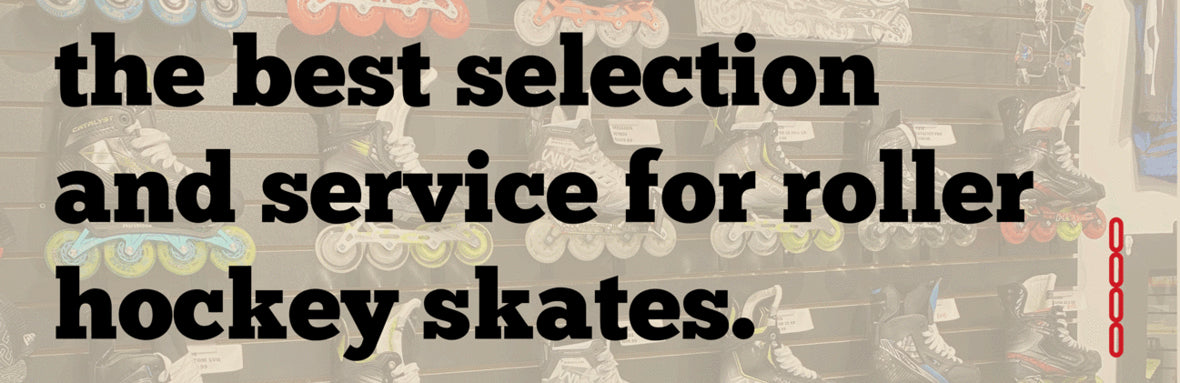 The best selection and service for roller hockey skates is coast to coast hockey shop in vancouver bc. bauer, mission, ccm, tour, alkali, marsblade options