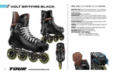 Tour Volt Spitfire Skates Sr