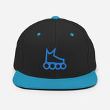 Skate Icon Teal Snapback Hat