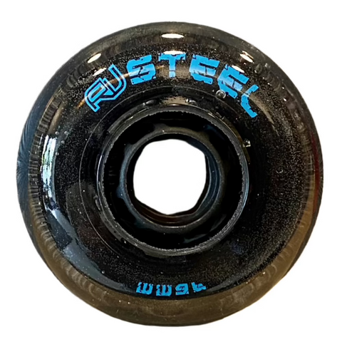 Roller Hockey Wheels Indoor 80mm 78A Soft Inline Skate Clear/Blue 10 Pack | EBay