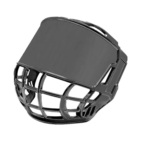 Colored Bubbles Chrome Hockey Face Shield