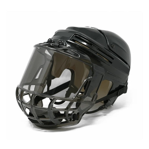 Colored Bubbles Chrome Hockey Face Shield