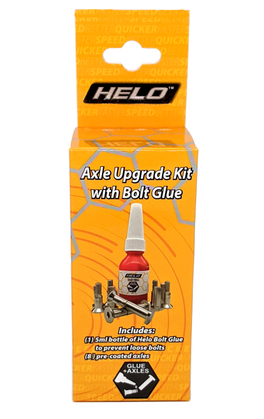 Helo Axle Upgrade Kit with Bolt Glue