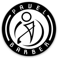 Pavel Barber Round Sticker